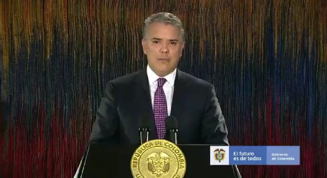 Captura de pantalla de la conferencia de prensa