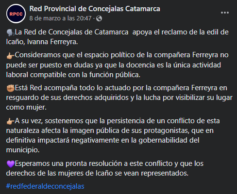 Red De Concejalas