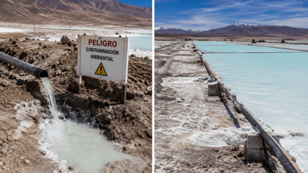 Litio contamina Salta, Catamarca y Jujuy