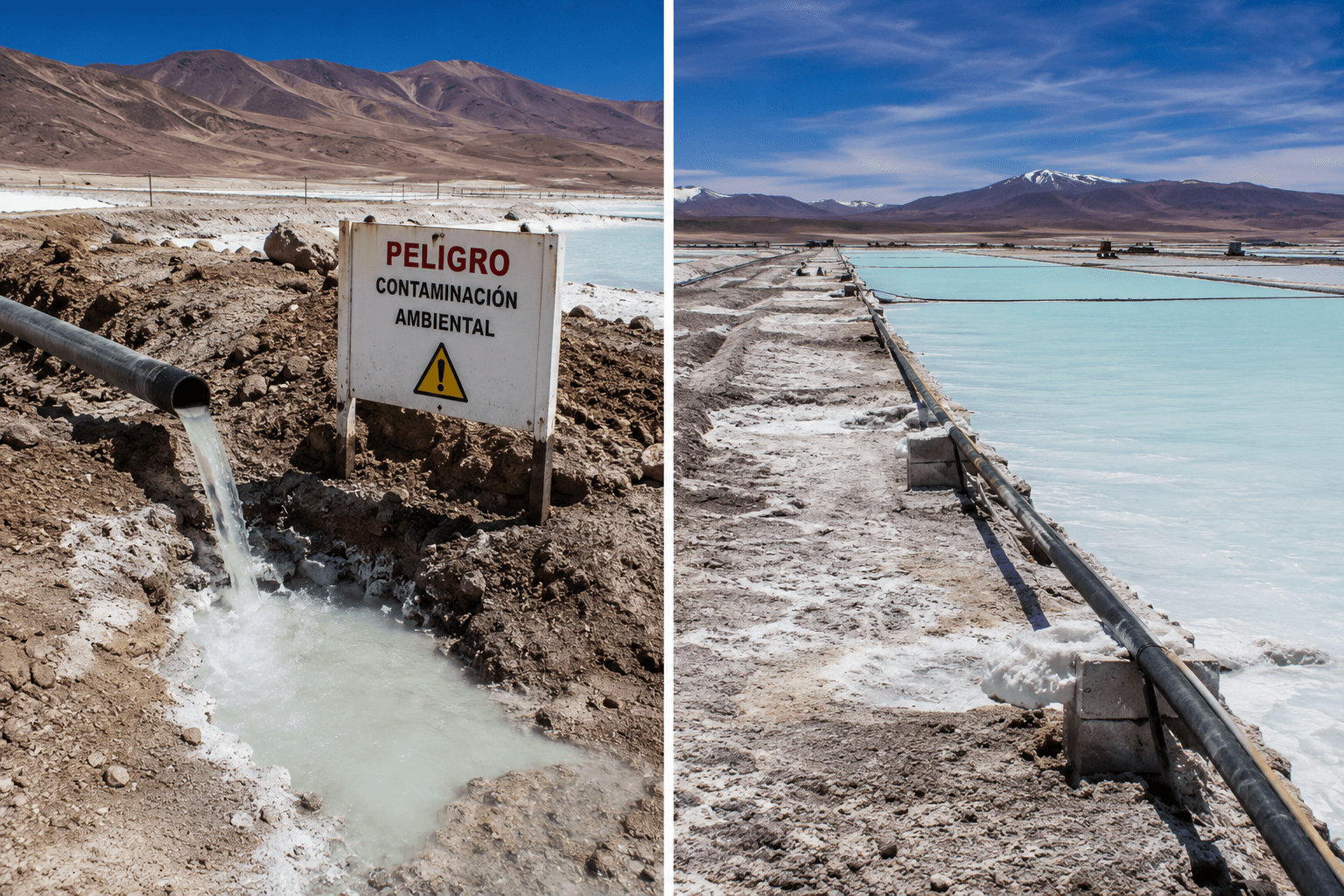 Litio contamina Salta, Catamarca y Jujuy