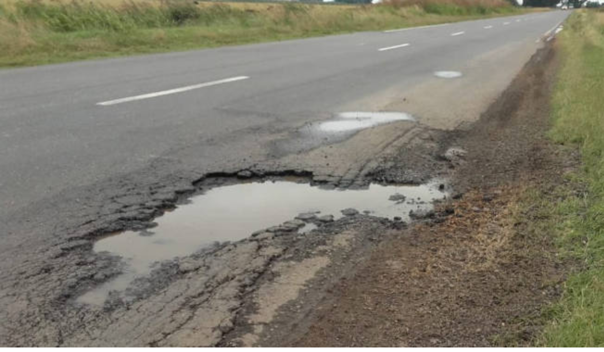 rutas deterioradas en Catamarca