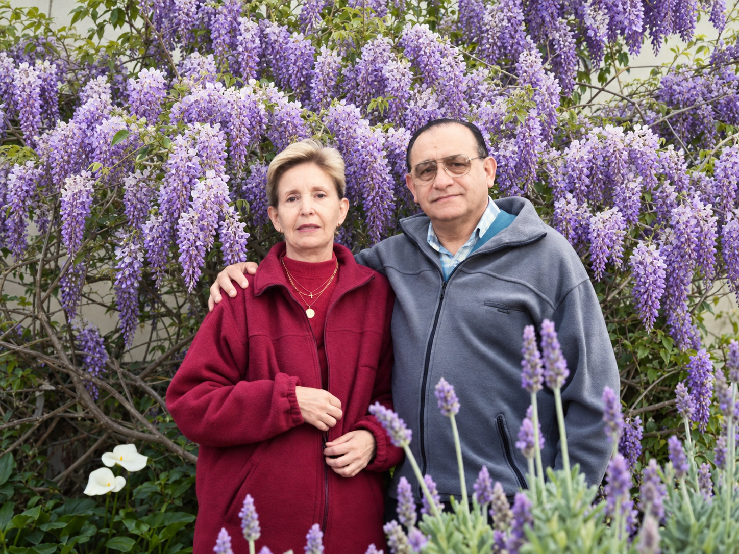Aida Saravia Leguizamón y Edmundo Mena